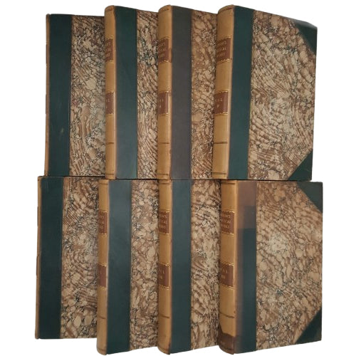 The Poetical Works of Lord Byron 1-8 - John Murray, 1839 (8 Books)