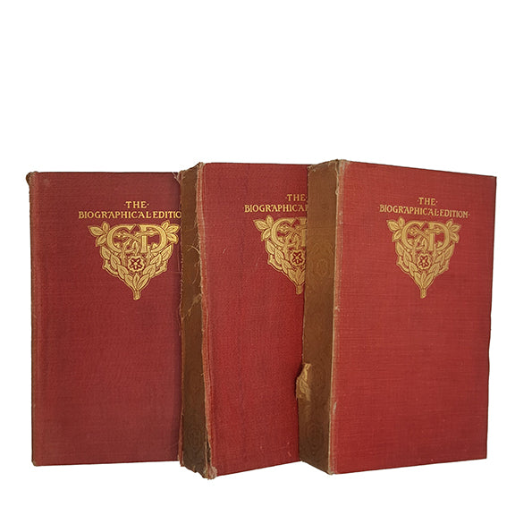 Charles Dickens' Collected Works - Chapman and Hall, c.1880s (10 Books)