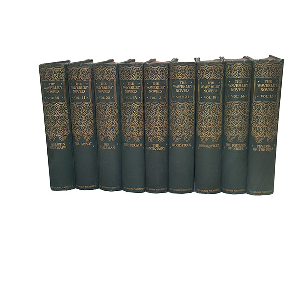 The Illustrated Waverley Novels by Sir Walter Scott (21 Books)