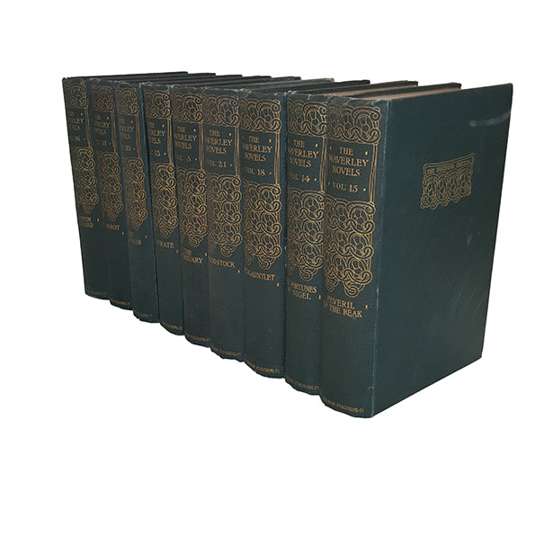 The Illustrated Waverley Novels by Sir Walter Scott (21 Books)