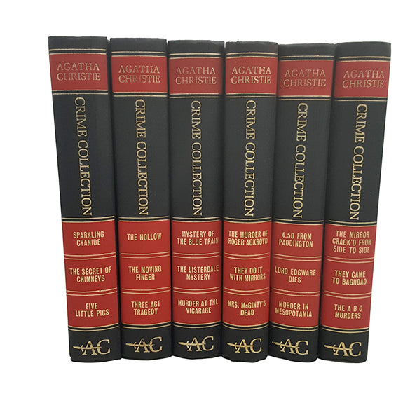 Agatha Christie Crime Collection - 6 Books - Hamlyn, 1969-70