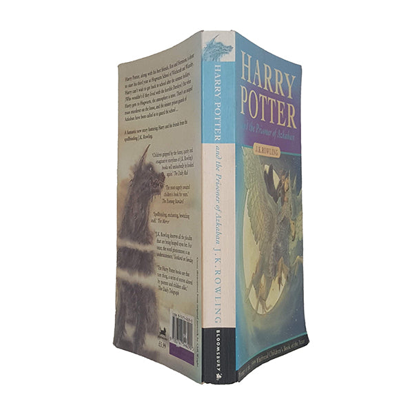 Harry Potter And The Prisoner of Azkaban by J. K. Rowling - 1st Edition, Bloomsbury, 1999 Paperback