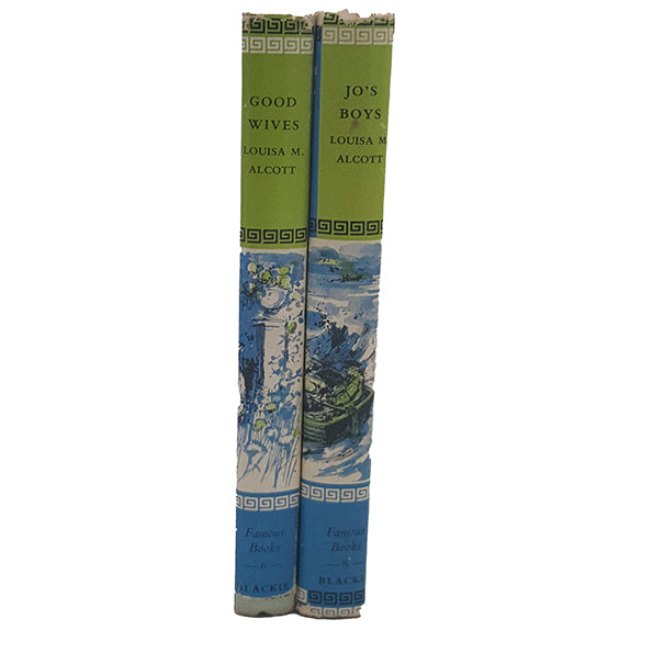 Good Wives and Jo's Boys by Louisa May Alcott - Blackie, (2 Books)