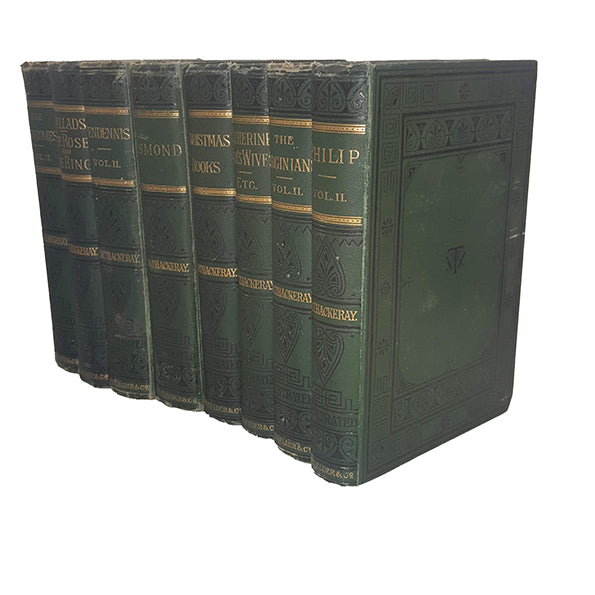 W. M. Thackeray Collected Works - Smith, Elder &amp; Co., 1892 (8 Books)