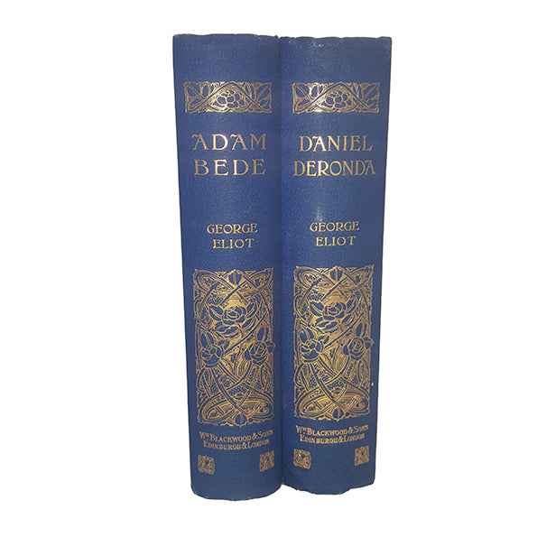 George Eliot's Adam Bede and Daniel Derona - Blackwood (2 Books)