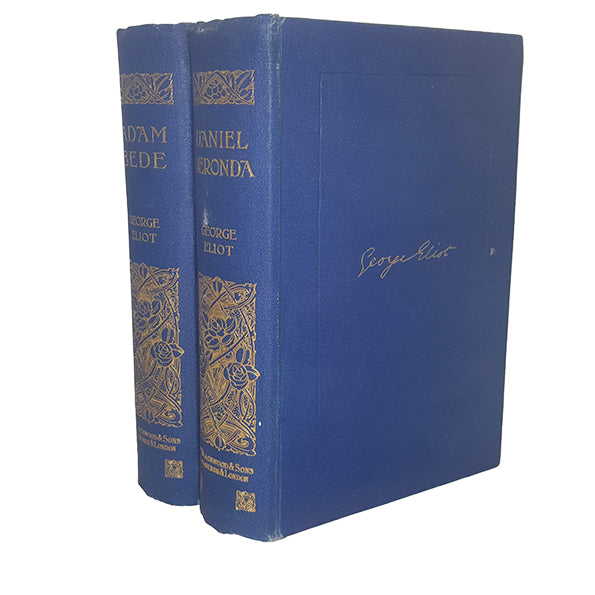 George Eliot's Adam Bede and Daniel Derona - Blackwood (2 Books)
