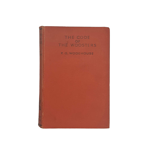The Code of the Woosters by P. G. Wodehouse - Herbert Jenkins, 5th Printing