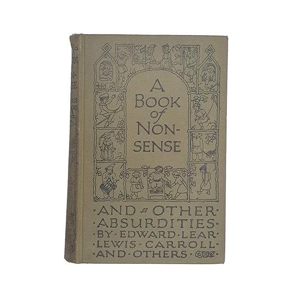 A Book of Nonsense by Edward Lear &amp; Lewis Carroll - Dent, 1927