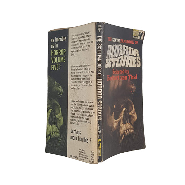 The Sixth Pan Book of Horror Stories Selected by Herbert van Thal - Pan, 1969