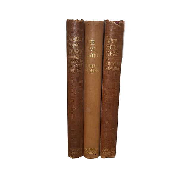 Rudyard Kipling Collected Works - Methuen, 1893-1913 (3 Books)