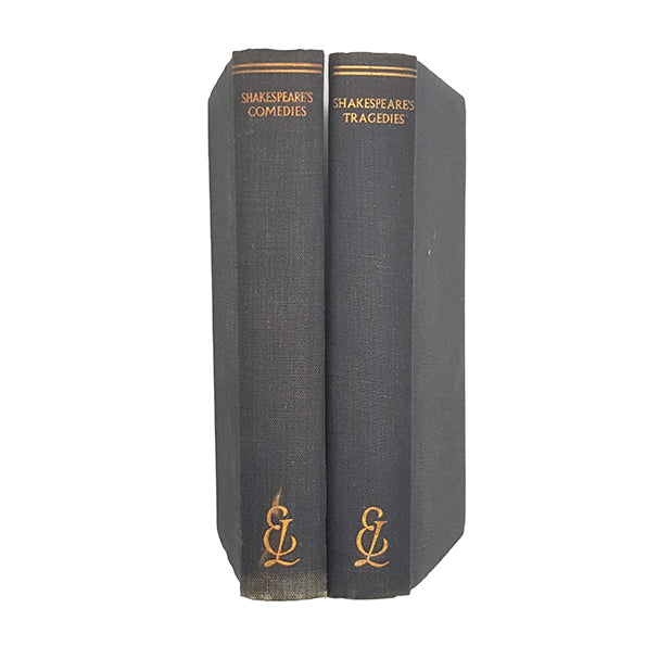 William Shakespeare's Comedies and Tragedies - Dent/Dutton, 1961 (2 Books)