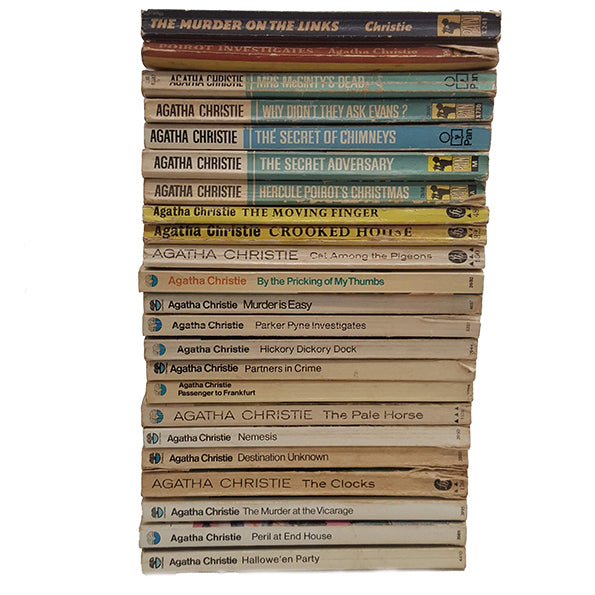 Agatha Christie Vintage Paperback Collection, c.1970 (23 Books)