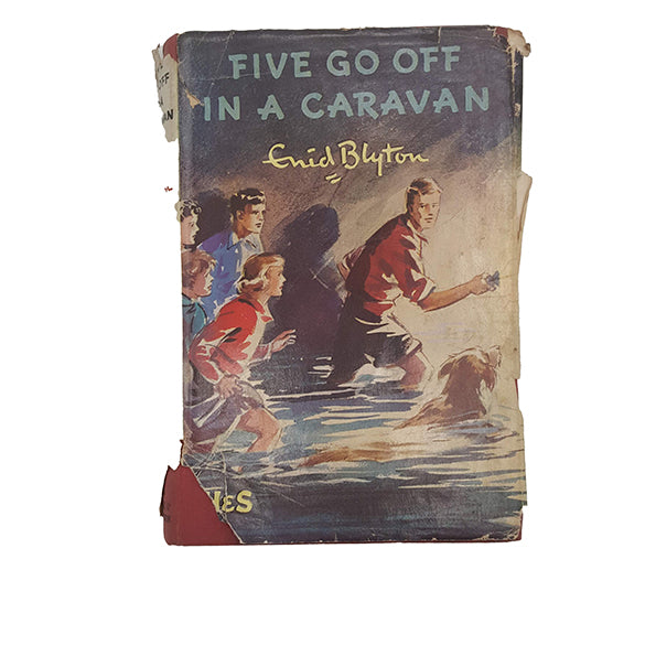 Five Go Off In A Caravan by Enid Blyton - Hodder, 1965