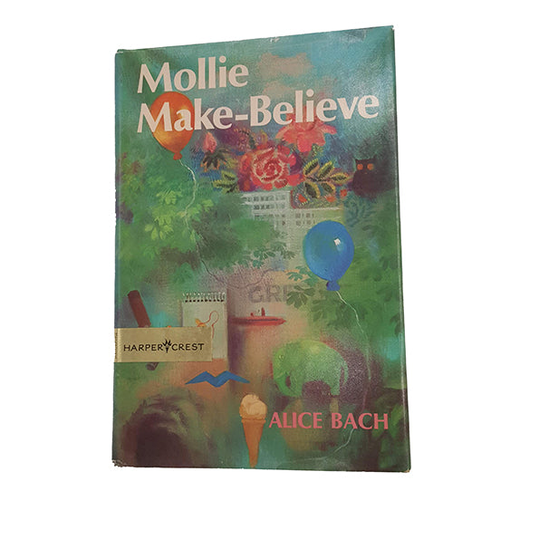 Mollie Make-Believe by Alice Bach - 1st Edition, Harper and Row, 1974