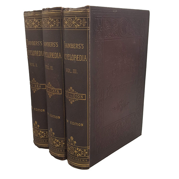 Chambers Encyclopaedia Collection 1888 (9 Books)