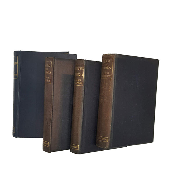 R. L. Stevenson Collected Works Catriona etc. - Chatto &amp; Windus, 1892-1905 (10 books)