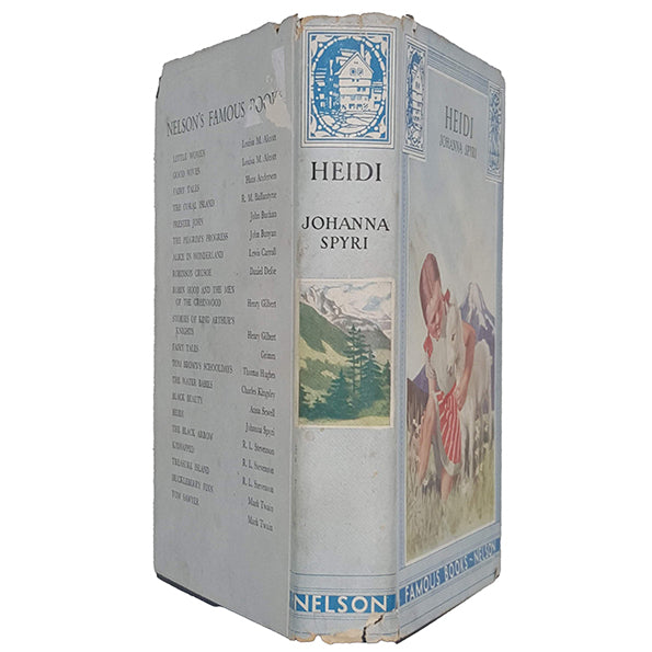 Heidi by Johanna Spyri - Nelson, c.1955
