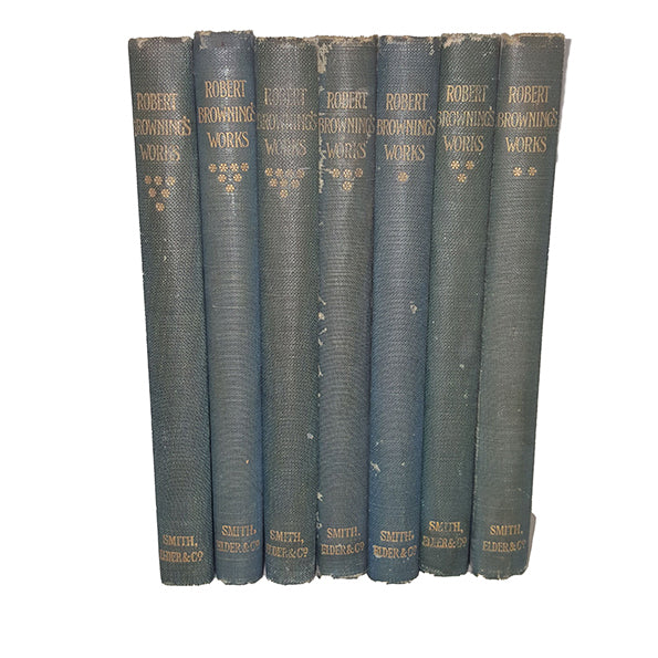 The Poetical Works of Robert Browning - Smith, 1902 (7 Books)