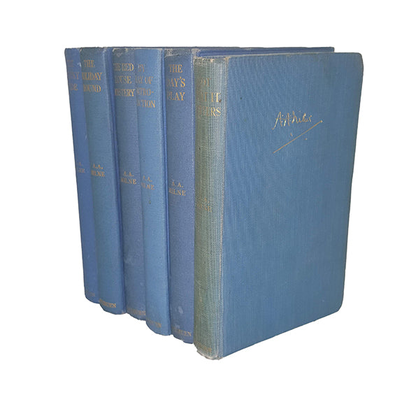 A. A. Milne Collected Works (6 Blue Books)