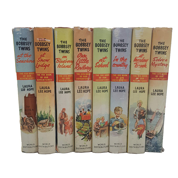 The Bobbsey Twins by Laura Lee Hope Collection (8 Books)