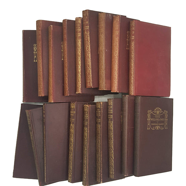Thomas Hardy Collected Works - 18 Books, (Macmillan), c1920-30