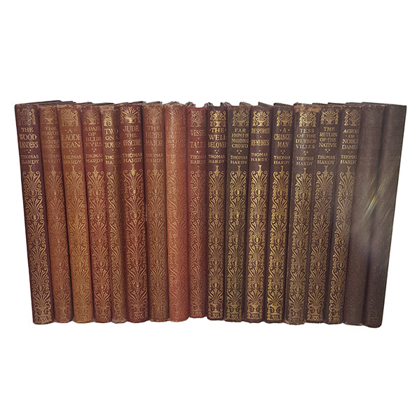 Thomas Hardy Collected Works - 18 Books, (Macmillan), c1920-30