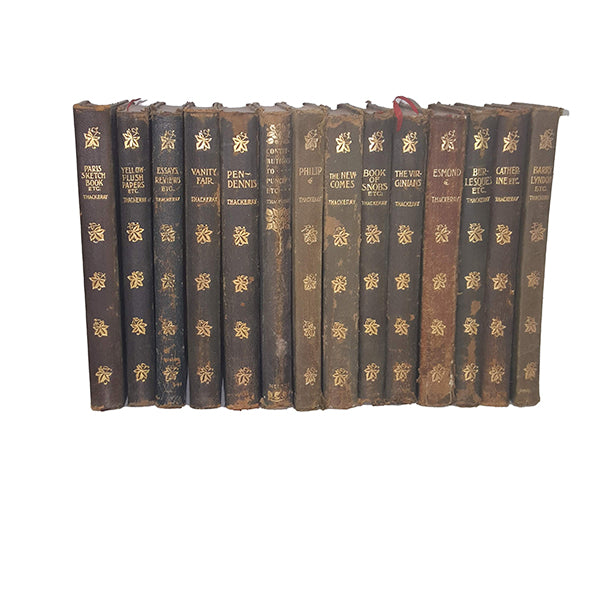 W. M. Thackeray Collected Works, c.1900 (14 Books)