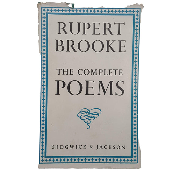 Rupert Brooke, The Complete Poems - Sidwick &amp; Jackson, 1945