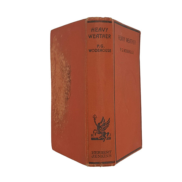 Heavy Weather by P. G. Wodehouse - Herbert Jenkins, 4th Printing