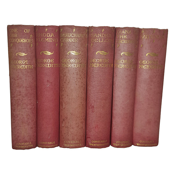 George Meredith Collected Works, 1902 (6 Books)