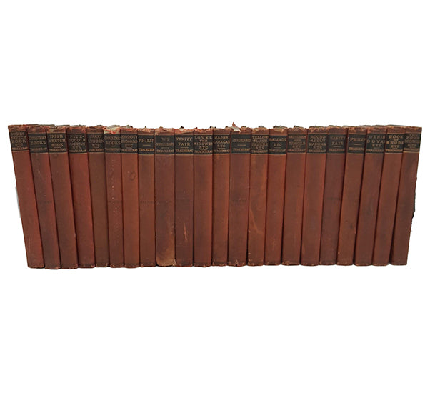 W. M. Thackeray Collected Works - Smith, Elder &amp; Co., 1887 (22 Books)