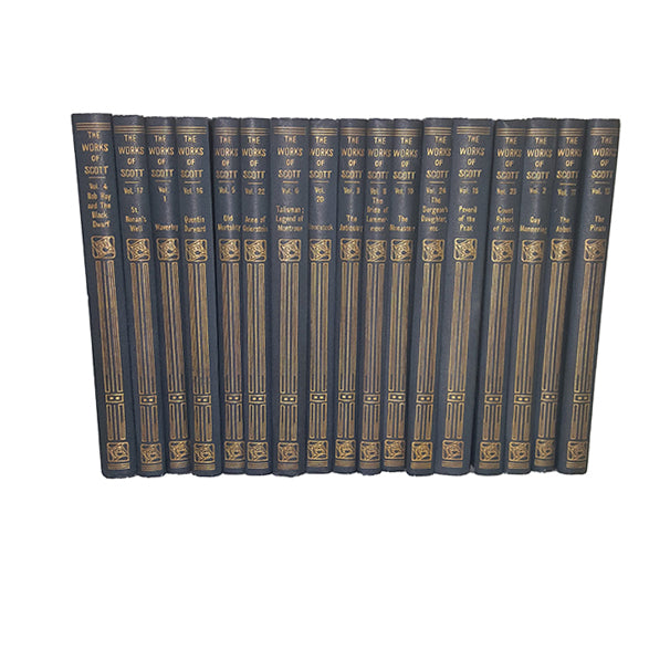 The Works of Sir Walter Scott - Nelson, 1902 (17 Books)