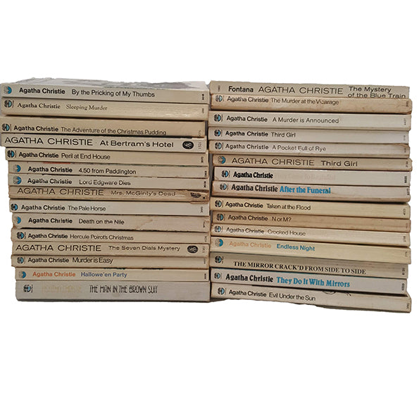 Agatha Christie Vintage Paperback Collection, c.1970 (30 Books)