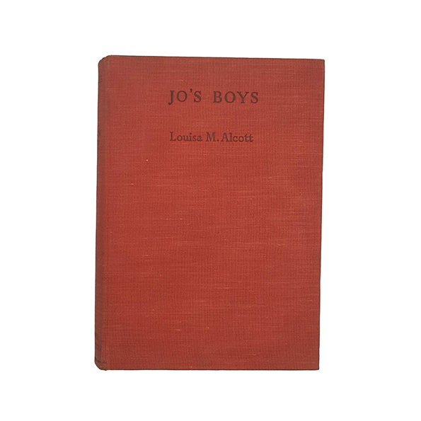 Louisa M. Alcott's Jo's Boys - Juvenile,  c1946