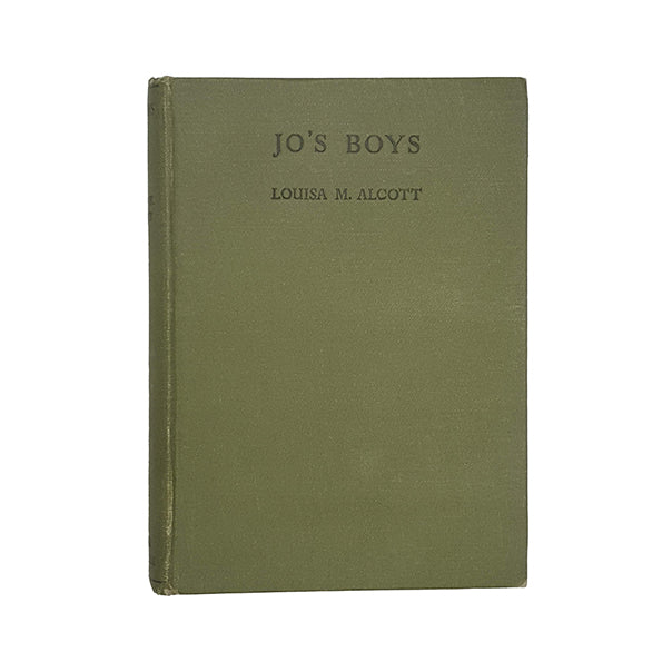 Louisa M. Alcott's Jo's Boys - Juvenile,  c1945
