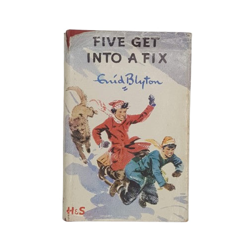 Five Get Into A Fix by Enid Blyton - Brockhampton Press, 1966