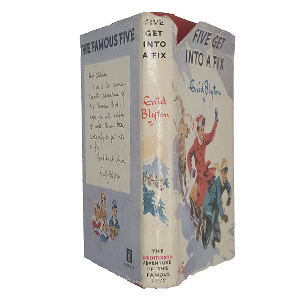 Five Get Into A Fix by Enid Blyton - Brockhampton Press, 1966