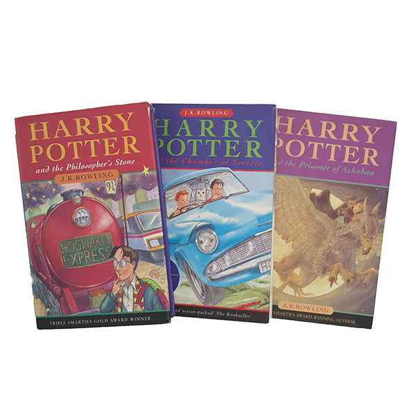 Harry Potter Series 1-3 by J. K. Rowling - Bloomsbury, 1997-9