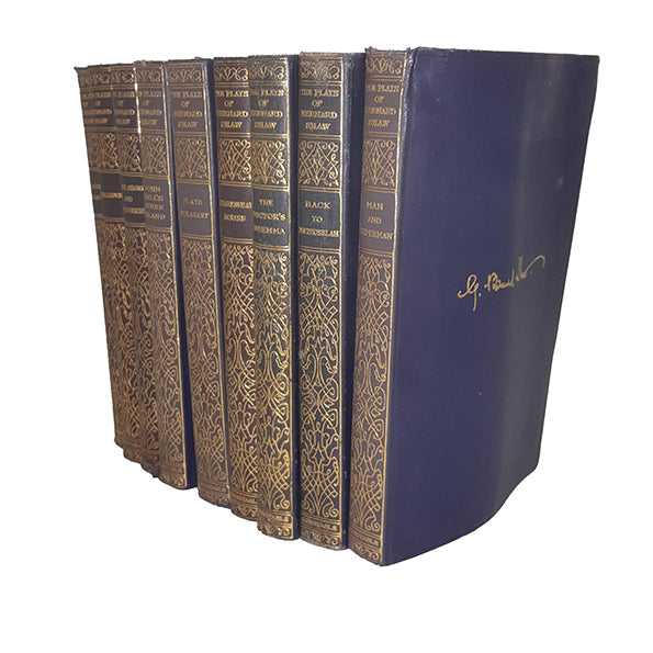 Bernard Shaw Collected Works - Constable, 1926 (10 Books)