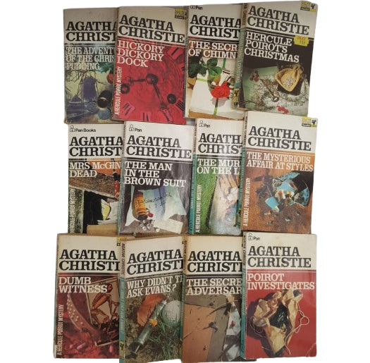 Agatha Christie Vintage Paperback Collection, c.1970 (12 Books)