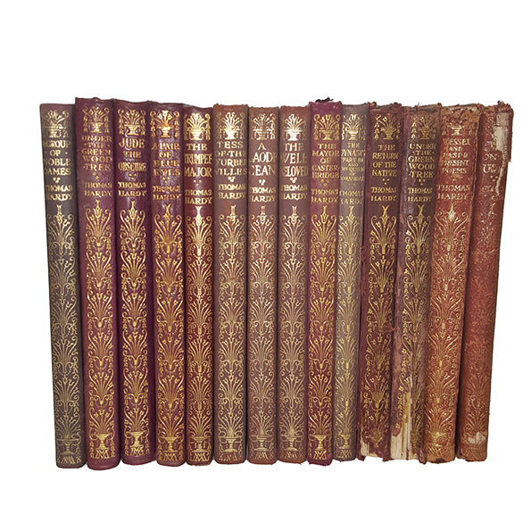 Thomas Hardy Collected Works - Macmillan, 1920s (14 Books)