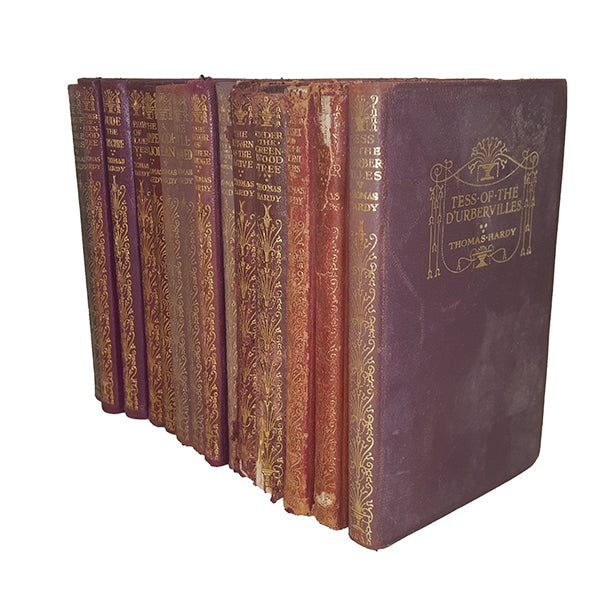 Thomas Hardy Collected Works - Macmillan, 1920s (14 Books)