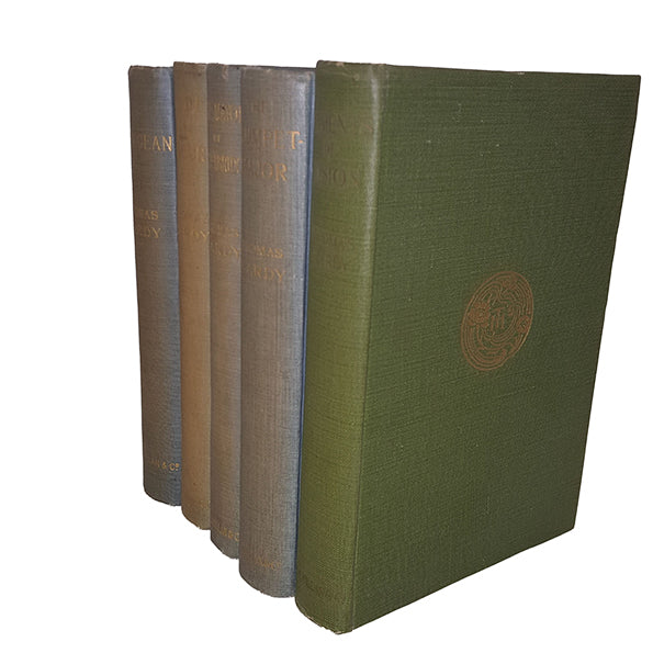 Thomas Hardy Collected Works - Macmillan, 1917-29 (5 Books)