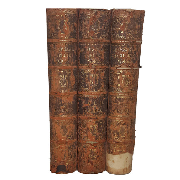 The Complete Works of Shakespeare Volumes I - III -   The London Printing and Publishing Company
