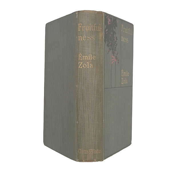 Fruitfulness by Emile Zola - 1st Edition, Chatto and Windus, 1900