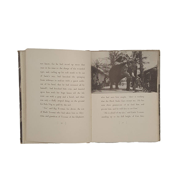 Rudyard Kipling's Toomai of the Elephants - 1st Edition, Macmillan, 1937
