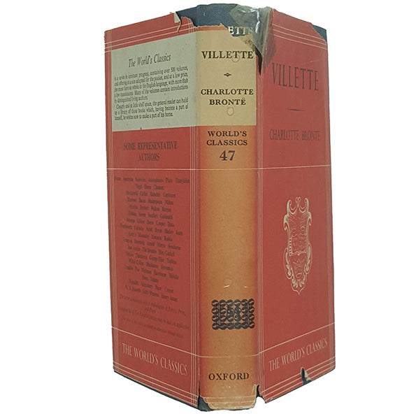 Villette by Charlotte Brontë - Oxford, 1952