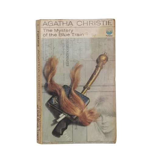 Agatha Christie's The Mystery of The Blue Train - Fontana, 1969