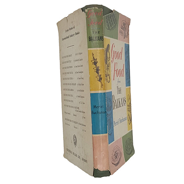 Good Food from The Balkans by Meriel Buchanan - Fredereick Muller, 1956