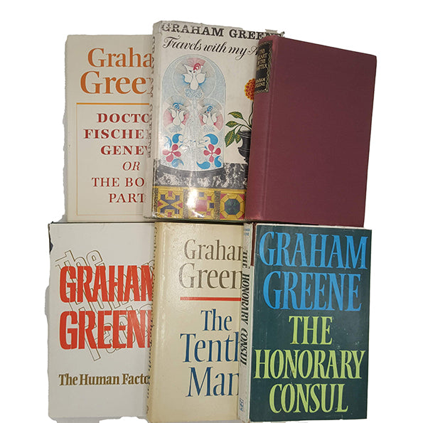 Graham Greene Collected Works (6 Books) Includes 1st Edition